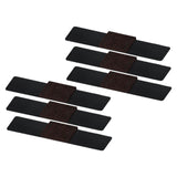 Maxbell 6 Pieces Floor Glides Tubing Protectors for Household Computer Desk