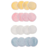 Maxbell 16 Pieces Reusable Bamboo Cotton Makeup Remover Pads with Zipper Mesh Bag