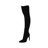 Maxbell Women Over The Knee Boots High Heel Long Boots Casual for Party Home Outdoor 39