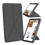 Maxbell Ultra Slim Folding Protector Case Cover For Fire HD10 2021 Auto Wake gray
