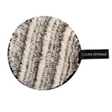 Maxbell Resuable Washable Makeup Rmover Puff Sponge for Facial Cleansing White-Brown