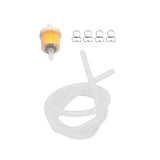 Maxbell Fuel Switch Valve Hose Line Easy Installation Accessories for Go Karts Clear