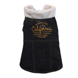 Maxbell Cute Small Dog Warm Coat Puppy Clothing New Year Outfit Apparels Black-L