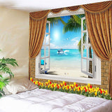 Maxbell 3D Decorative Tapestries Wall Hanging Tapestry For Indoor Outdoor Usage L