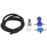 Max Maxb Adjustable Manual Turbo Boost Controller Turbocharger Bilateral Valve Blue