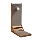 Maxbell Vertical Cat Scratcher with Hanging Toy Ball Thickened for Kitty Indoor Cats