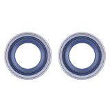 Maxbell 2 Pieces Engine Oil Seal Set Kit Replace for 51 55 254 257 262 357 359 Accs