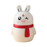 Maxbell Rabbit Shape Toothpick Dispenser Pressing Small Size Accessory Durable White
