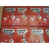 Maxbell LED Lighted village House Scene Resin Ornament for Holiday Home