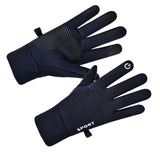 Maxbell Thermal Gloves Commuting Winter Gloves for Driving Outdoor Sports Riding Dark Blue XL