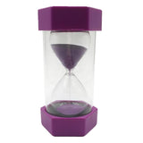 Max Plastic Hourglass Sand Timer Hourglass Sand Clock Timer 40 Minutes-Purple