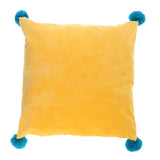 Max Solid Pure Color Pillowcases Home Decor Pillow Case 18x18 Inch Yellow