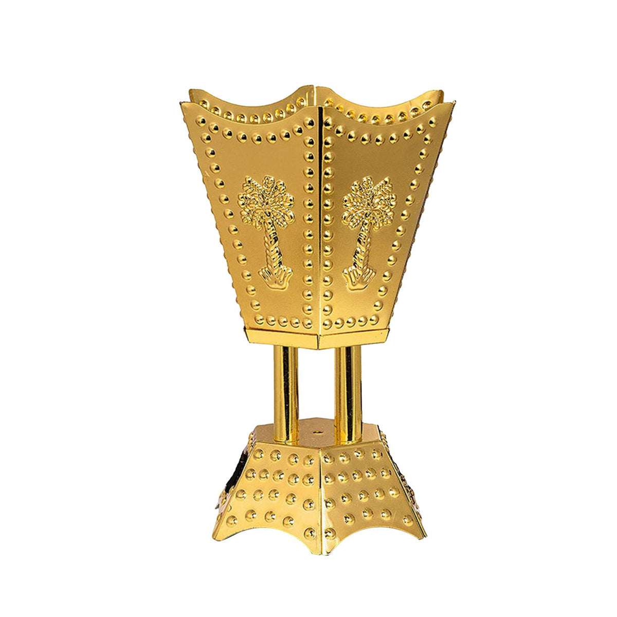 Maxbell Electric Incense Burner Aromatic Metal Incense Censer for Office Desktop Aureate
