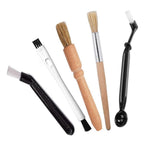Maxbell Coffee Brush Espresso Machine Cleaning Brush Wooden Brush for Household