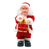 Max Animated Musical Dancing Drum Santa Claus Christmas Doll Figure Home Decor