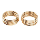 Max 10pcs Welded Iron Metal Dream catcher Rings Macrame Hoop Loop Craft Golden
