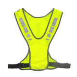 Maxbell Reflective Vest Adjustable Sleeveless Garment for Cycling Runner Unisex