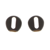 Maxbell 1 Pair Silicone Ear Tips Headphone Cover for Apple AirPods black