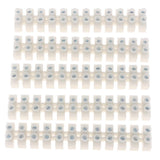 Max 5pcs PA10 Barrier Terminal Strip Block