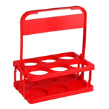Maxbell Maxbell Beverage Delivery Holder Foldable Drink Carrier for Home Restaurant Office Red