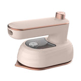 Maxbell Multipurpose Steam Iron Handheld Portable for Household Dormitory Pink