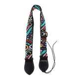 Maxbell 1 Piece Cotton Strap Belt for Ukulele Mini Guitar Colorful Pattern