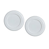 Maxbell Punch Free Router Fixer Circular Magnetic Receptacle Storage Wall Mounted white