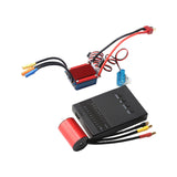 Maxbell Brushless Motor and 25A ESC and Programming Card Combo Set for 1:16 1:14 DIY 4800KV
