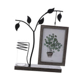 Maxbell Picture Frame Display Holder Stand Tree Home Desktop Photo Frame for Bedroom Grey