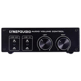 Max 2 Input and 2 Output Front Volume Adjustment Controller, Dual Audio Source