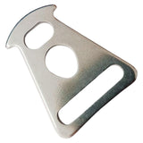 Maxbell Canopy Buckle Triangular Sheet Windproof Rope Pull Buckle for Camping Sail