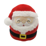 Maxbell Christmas Plush Toy Stuffed Doll Cartoon Throw Pillow Santa