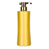 Maxbell Soap Dispenser Lotion Bottle Shampoo Bottle Refillable Pump Restroom Yellow