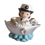 Max Couple Navy Thousand Paper Crane Resin Decoration Navy Girl