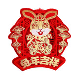 Maxbell Spring Festival Decoration Feng Shui Ornament for Spring Festival Party Rabbit