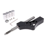 Max Universal Car Vehicles Manual Gear Quick Shifter Tread Extended Lever Black