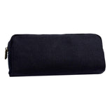 Maxbell High Capacity Pencil Pouch Cosmetic Bag for Middle/High school College Blue