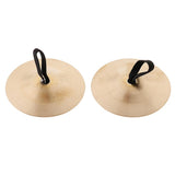Maxbell One Pair Brass Finger Cymbals Belly Dance Costumes Accessories Diameter 5cm