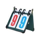 Maxbell Tabletop Score Flippers Multi Sports Scoreboard for Outfoor Soccer Badminton 2 Digits