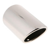 Max Maxb Stainless Steel Muffler Exhaust Pipe Tail Tip for Duke of Teana 08-18 Silver