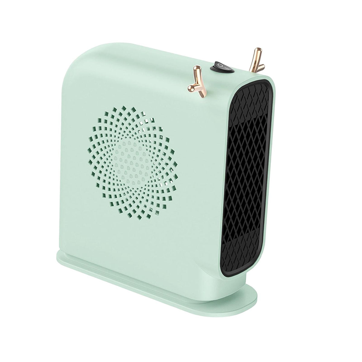 Maxbell Space Heater Household Silent for Bedroom Home Tabletop Green