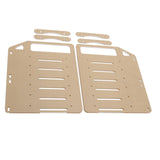 Maxbell DIY 3.5inch Acrylic Hard Drive Bracket Accessories for HDD SSD 6 floor