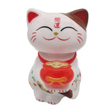 Maxbell Solar Powered Dancing Toy Cute Bobblehead Fortune Cat Sun Dancer D