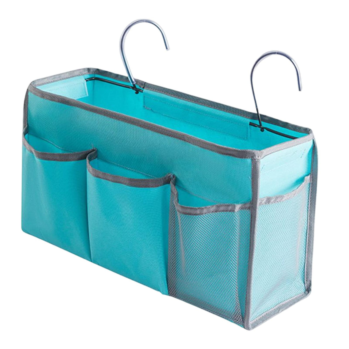Maxbell Portable Bedside Organizer Bedside Hanging Storage Basket for Bedroom Room green