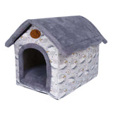 Maxbell Cat Bed Autumn Winter Washable Cushion Dog House for Puppy Dog Kitten