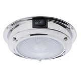 Maxbell Stainless Steel Marine Boat LED Ceiling Cabin Dome Interior Light 12V 2W