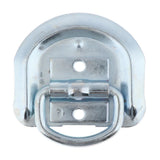 Max Maxb D Ring Tie Down Anchor with Recessed Pan Heavy Duty for Truck/Flatbed Silver