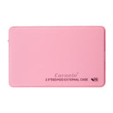 Maxbell USB3.0 2.5" SATA External Hard Drive Mobile Disk HD Enclosure,Pink 1T