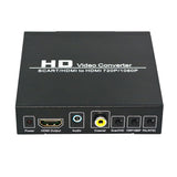 Max 1Pack SCART to HDMI Converter Support HDMI Connector Output Metal Black