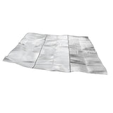 Maxbell Aluminum Foil Foldable Waterproof Camping Blanket Picnic Beach Mat 300x300cm